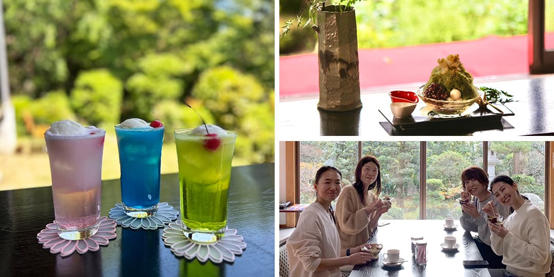 寺カフェ お寺で気まぐれカフェ - 四季を感じる寺庭を眺めながら