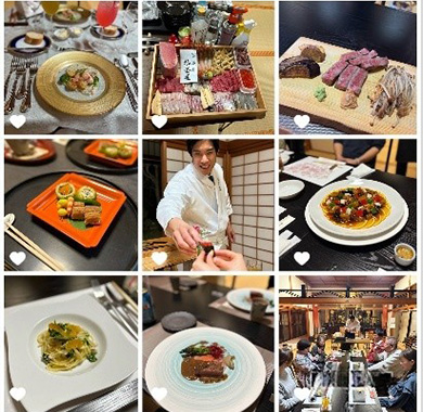 夕食/多彩な出張シェフによる豪華ディナー